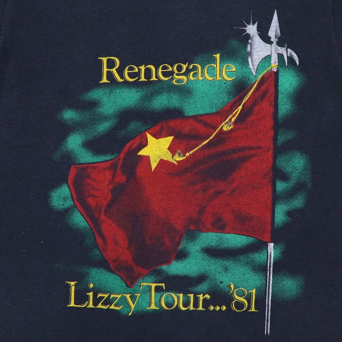 Shirt 1981 Thin Lizzy Renegade Tour