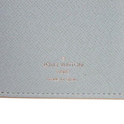 Louis Vuitton Long Wallet Purse M82306 Monogram Aqua Garden Canvas Crystal Blue Lv Logo Flower 23Aw