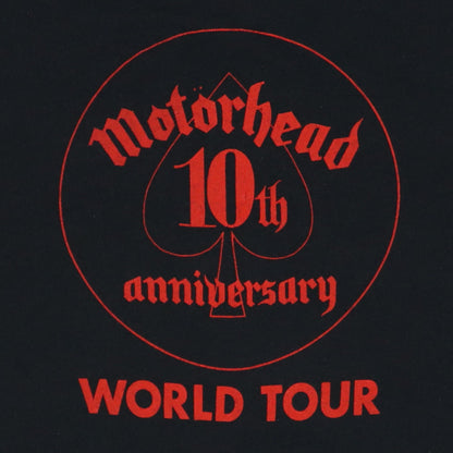 1985 Motorhead 10Th Anniversary Tour Shirt
