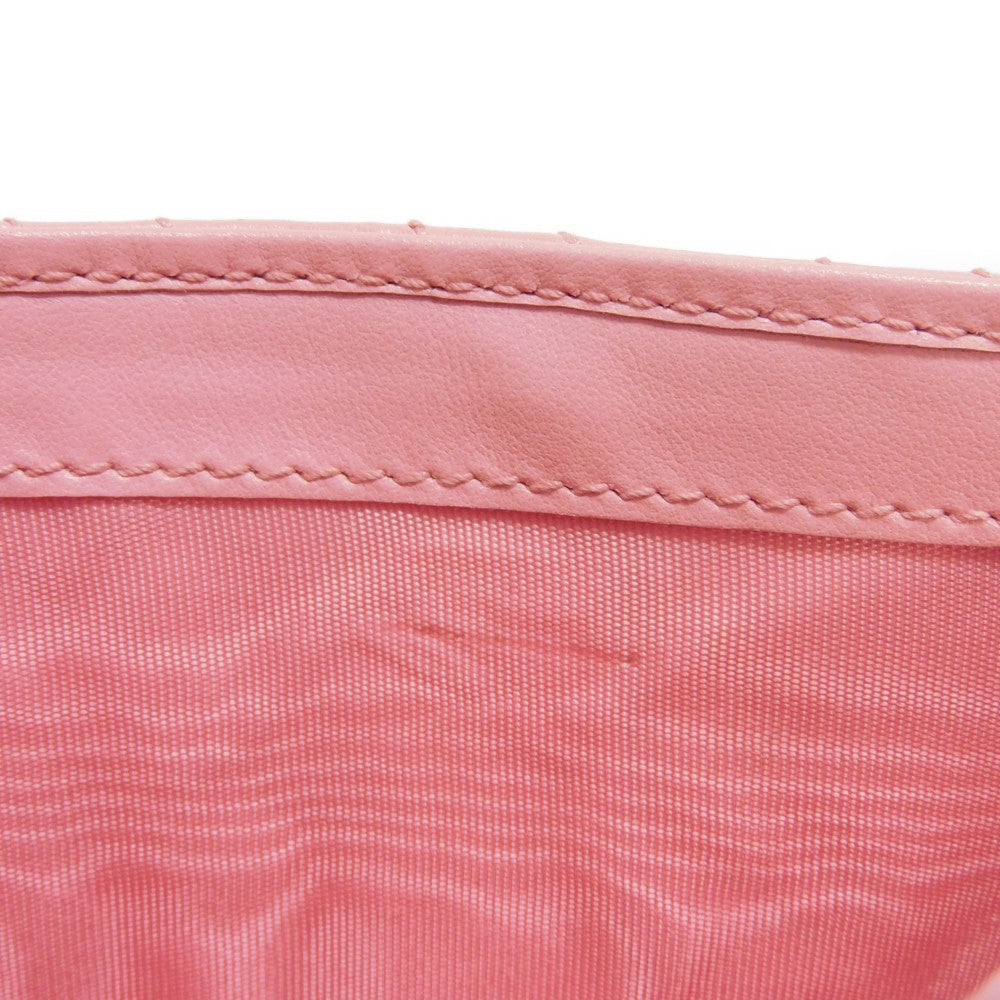 Gucci Bifold Wallet 625693 Dtd1T 5815 Calf Leather Wild Rose Chevron, In Good Condition Gg Marmont