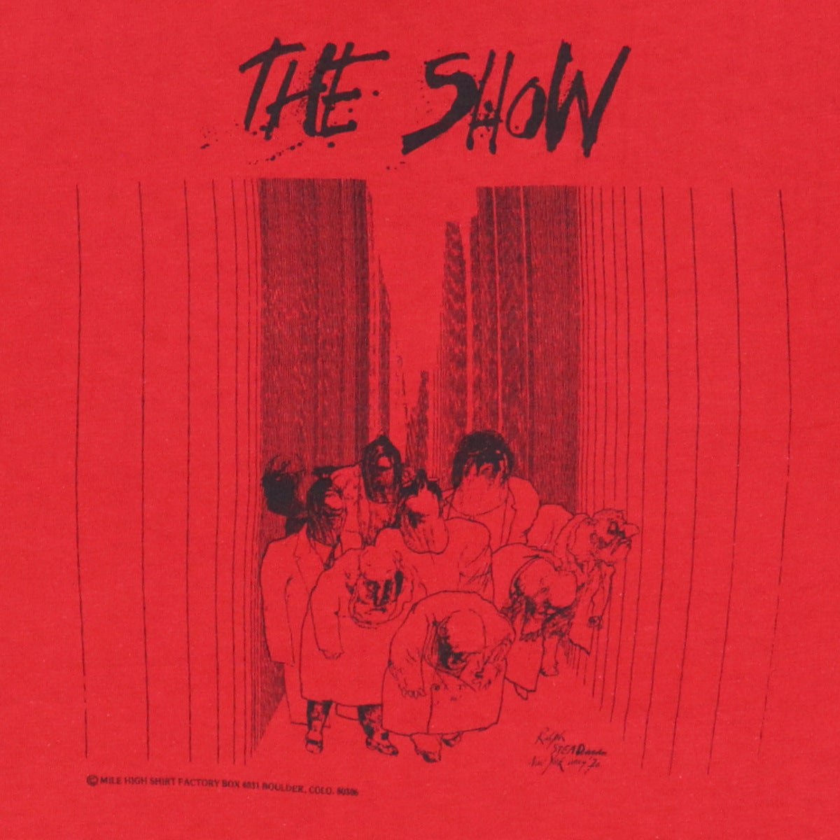 1970S The Show Ralph Steadman Shirt