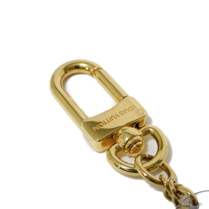 Louis Vuitton Key Ring M01546 Wood Multicolor Heart Glitter Plexiglass Purple Lv Logo Vivienne