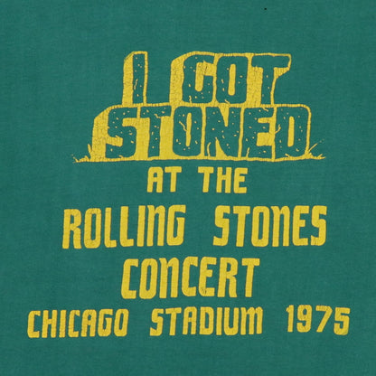 1975 Rolling Stones I Got Stoned Chicago Concert