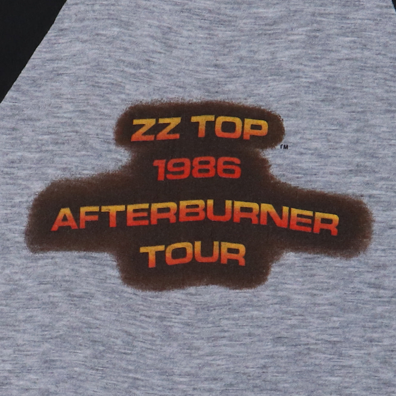 1986 Zz Top Afterburner Tour Jersey Shirt