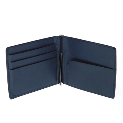 Bottegaveneta Bifold Wallet 390877 V001N 4130 Calfskin Celeste Intrecciato Money Clip Wallet Mens