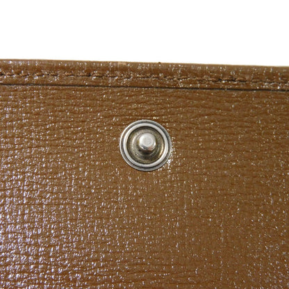 Gucci Tri-Fold Wallet 681708 Gy5Sn 8563 Gg Canvas X Calf Leather Beige The Hacker Project Gg Canvas