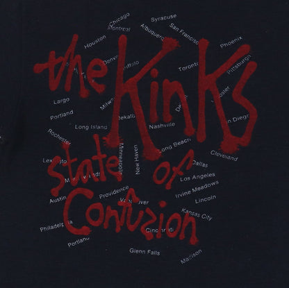 1983 The Kinks State Of Confusion Tour Shirt