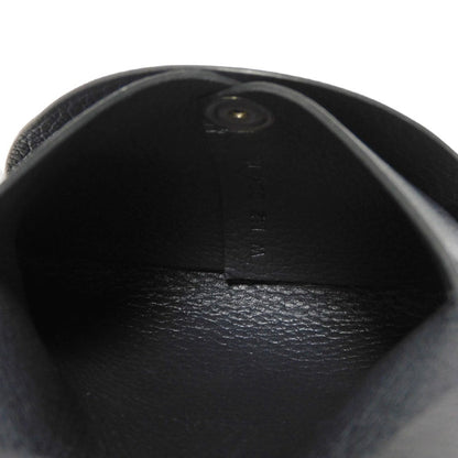 Hermes Coin Case Evercolor Cavan Evercolor Black Dark Navy Navy Snap Button Coin Pocket Wallet