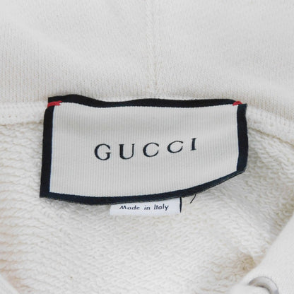 Gucci Hoodie 469251 Xja0E 9230 Cotton Ivory M Bijou Beads Multicolor Logo Braided Sequin Hoodie