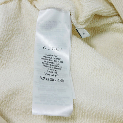 Gucci Hoodie 469251 Xja0E 9230 Cotton Ivory M Bijou Beads Multicolor Logo Braided Sequin Hoodie