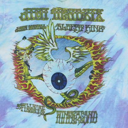 1970S Jimi Hendrix Fillmore Winterland Tie Dye Shirt