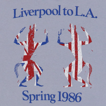 1986 Echo & The Bunnymen Spring Tour Shirt