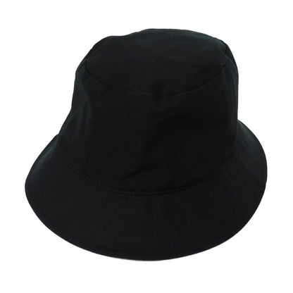 Celine Hat 2Au5B968P.38Ub Cotton Black M 22.8" Gabardine White New Logo Logo Bucket Hat