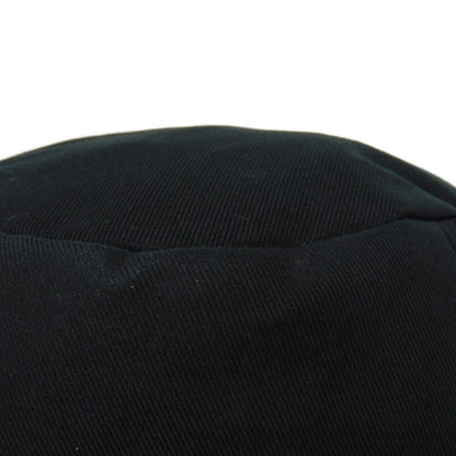 Celine Hat 2Au5B968P.38Ub Cotton Black M 22.8" Gabardine White New Logo Logo Bucket Hat