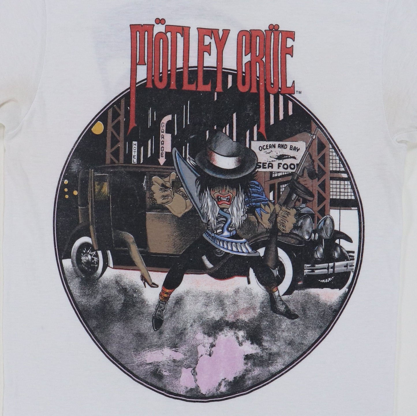 1985 Motley Crue Pain Killers Shirt