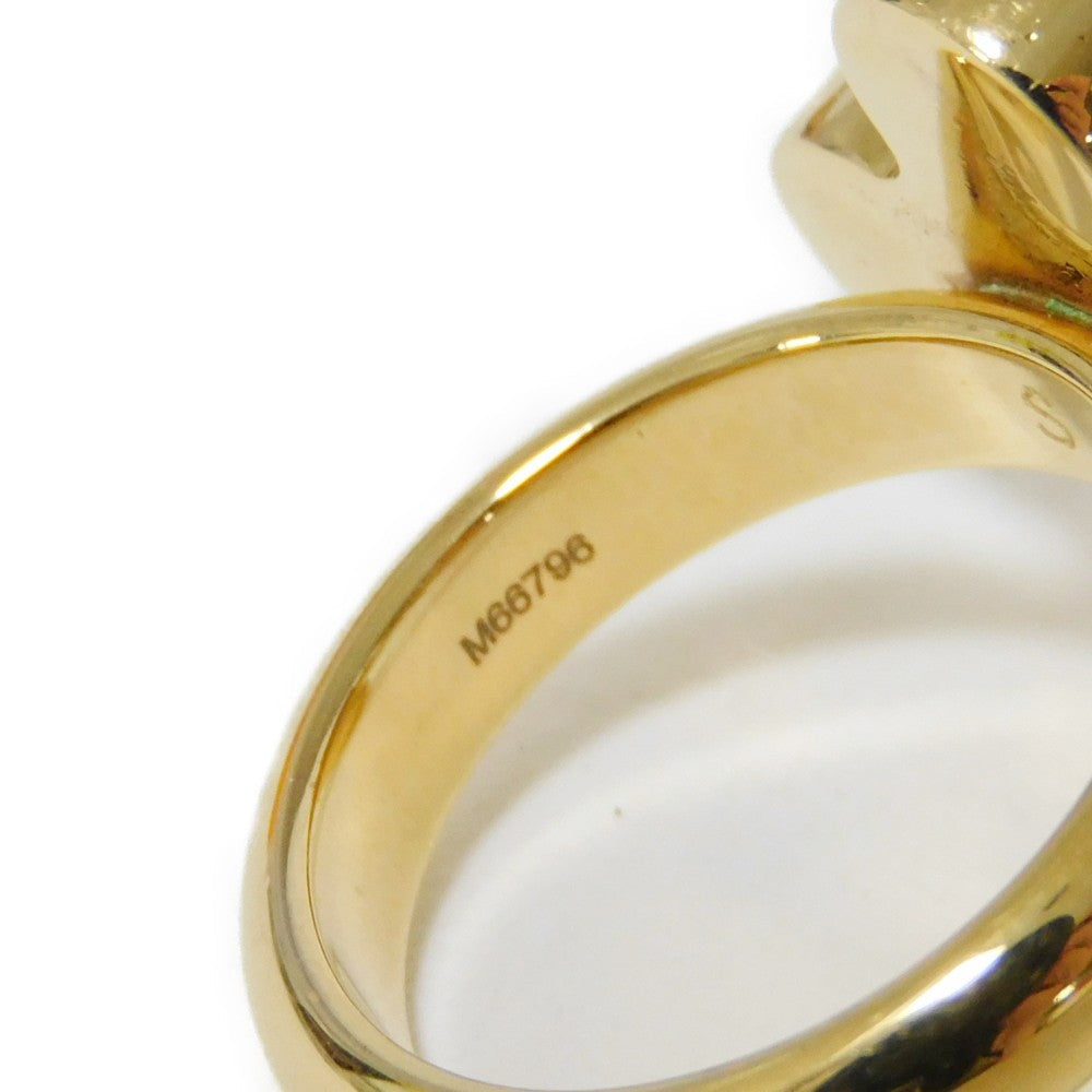 Louis Vuitton Ring M66796 Plating Gold X Silver Monogram Flower Berg Loveletterz