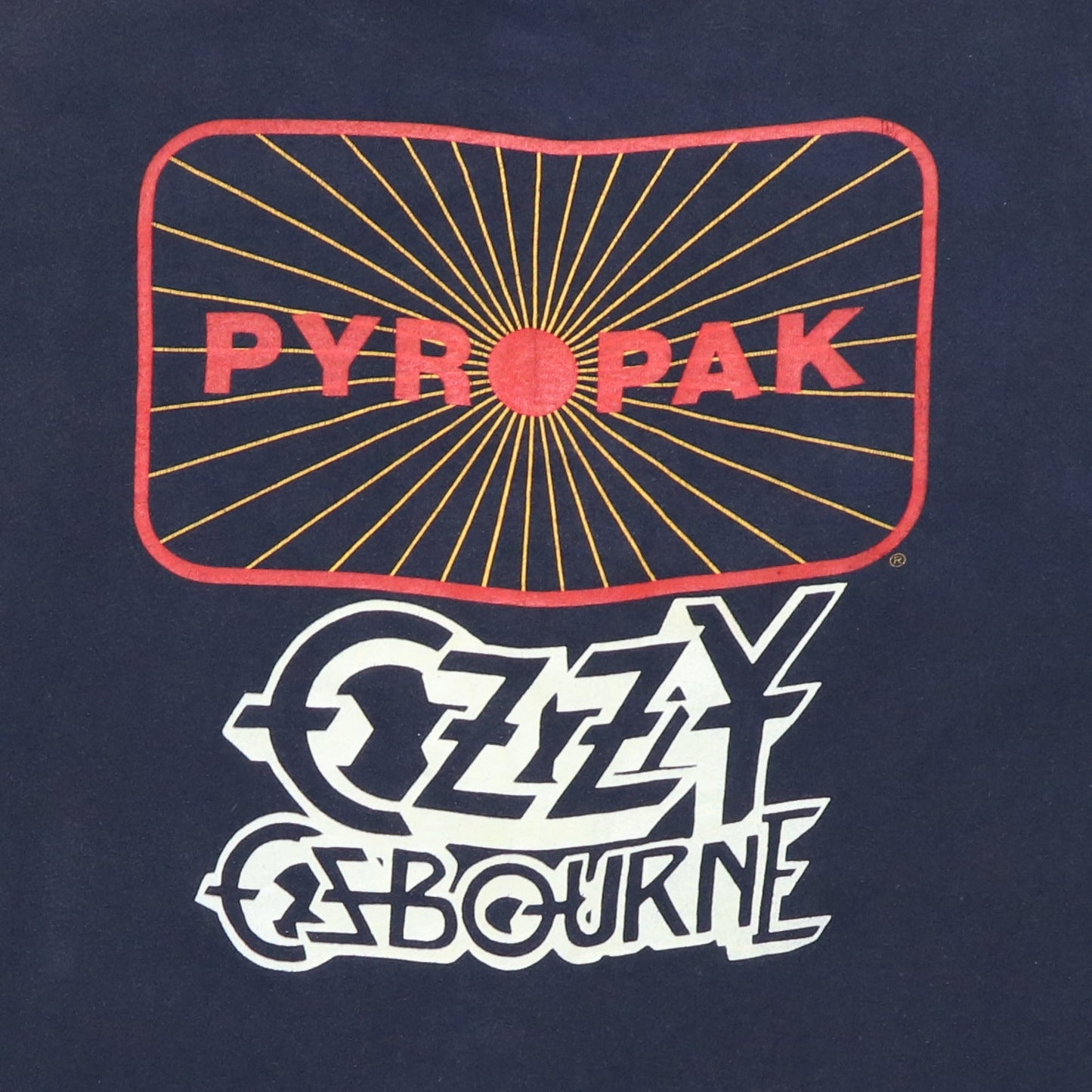 Shirt 1982 Ozzy Osbourne Best Sex Pyrotek Crew