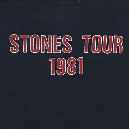 1981 Rolling Stones Shattered Tour Shirt