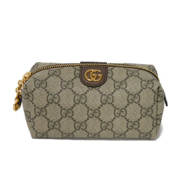 Gucci Pouch 548394 K5I5G 8358 Gg Supreme Canvas (Polyurethane Processing) Beige Gg Supreme Ophidia