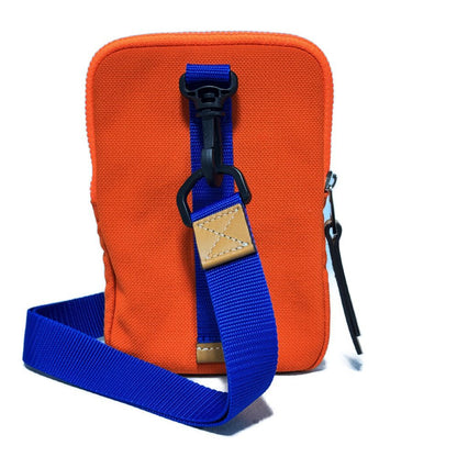 Loewe Shoulder Bag 101.50.V41 Polyester Orange Cotton Neck Strap Pouch Unused Logo I Nature Phone