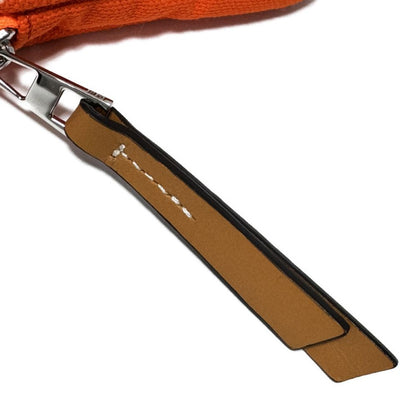 Loewe Shoulder Bag 101.50.V41 Polyester Orange Cotton Neck Strap Pouch Unused Logo I Nature Phone
