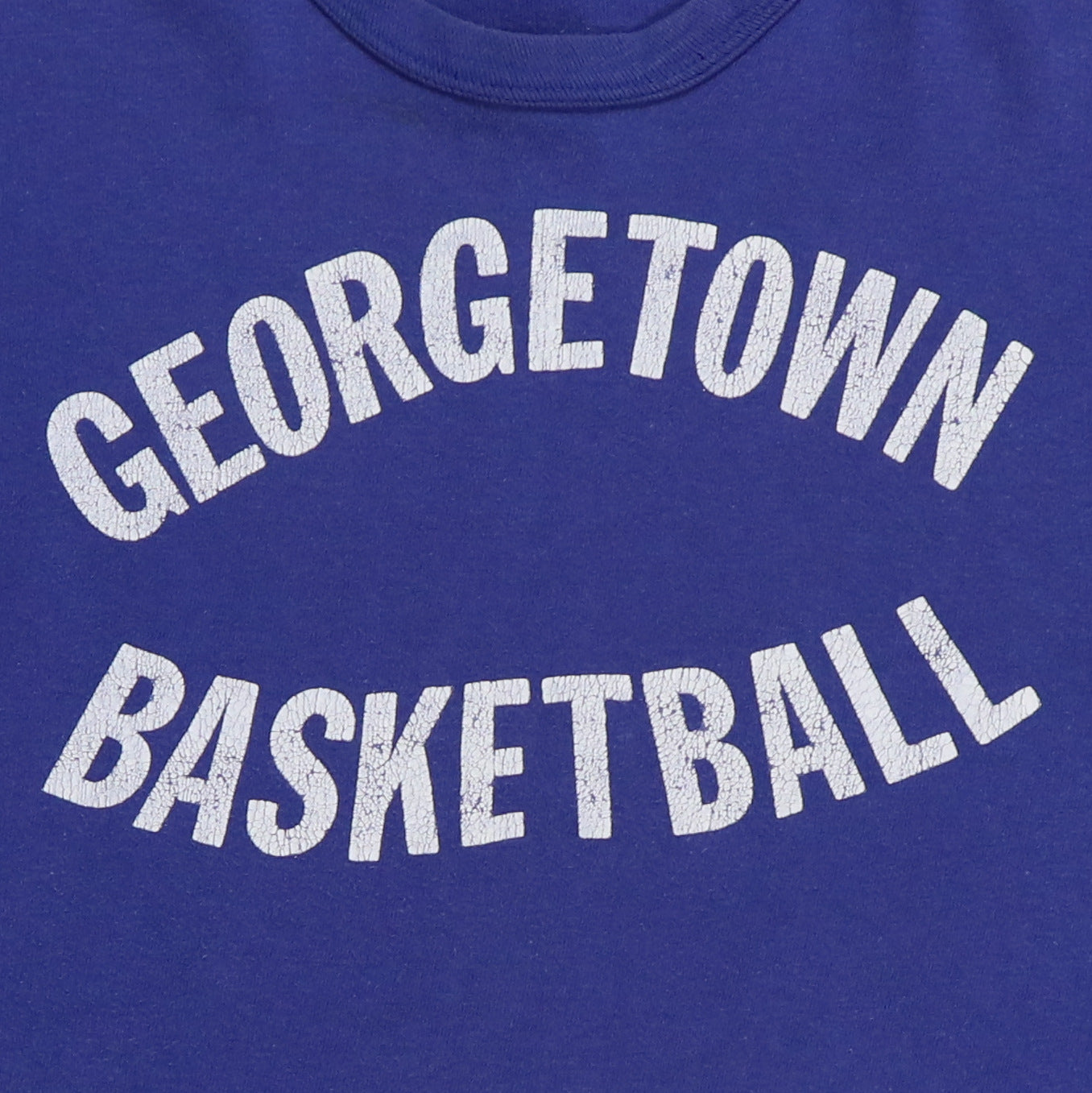 1960S Georgetown Basketball Shirt