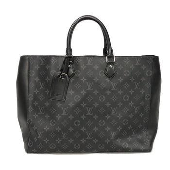 Louis Vuitton Tote Bag M44733 Monogram Eclipse Canvas X Cowhide Leather Noir Monogram Eclipse Gran