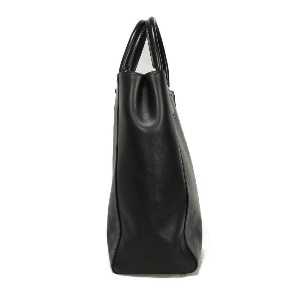 Louis Vuitton Tote Bag M44733 Monogram Eclipse Canvas X Cowhide Leather Noir Monogram Eclipse Gran