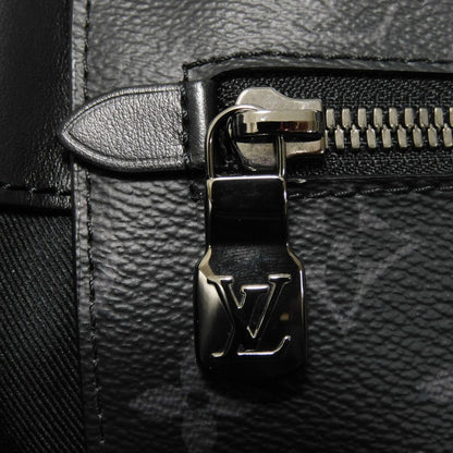Louis Vuitton Tote Bag M44733 Monogram Eclipse Canvas X Cowhide Leather Noir Monogram Eclipse Gran