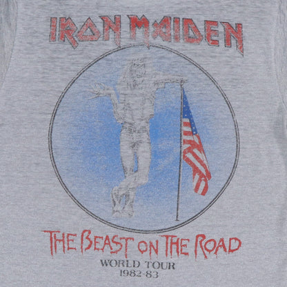 1982 Iron Maiden Beast On The Road Tour Shirt