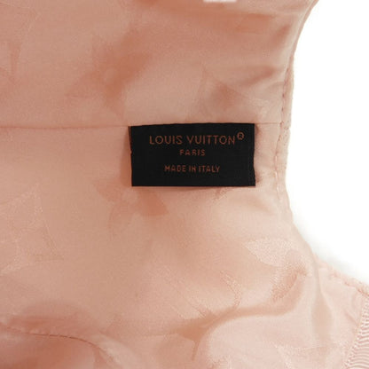 Louis Vuitton Hat Cotton Pink Lv Logo Flower In Good Condition Monogram Jacquard Denim Be My Cap