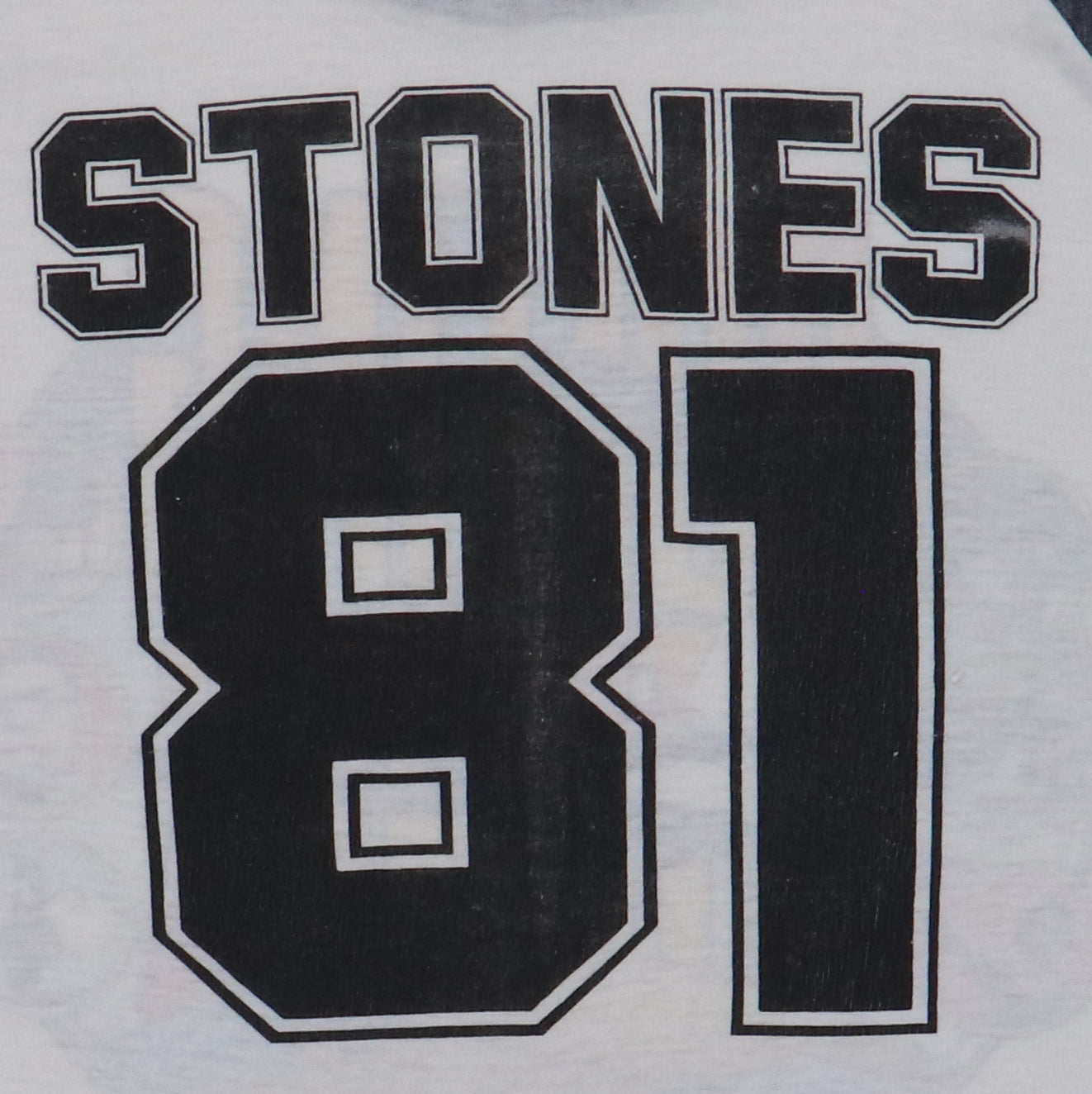 1981 Rolling Stones Jersey Shirt