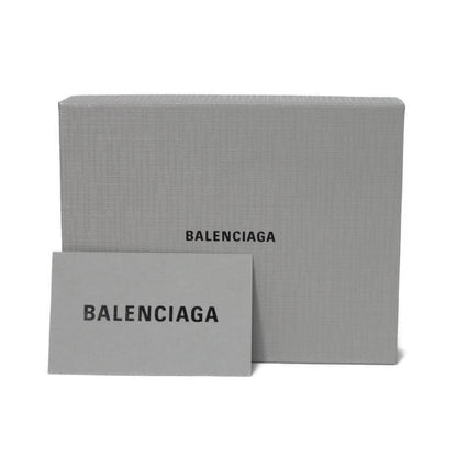 Balenciaga Coin Case 810902 2Abgg 1181 Smooth Scarf Skin Gray Current Unused New Logo Foil Stamping