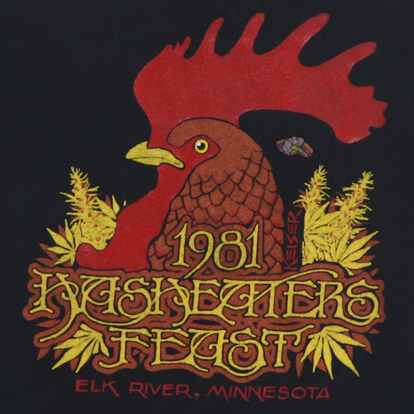 1981 Hasheaters Feast Minnesota Shirt