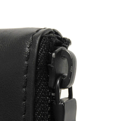 Louis Vuitton Clutch Bag M81570 Shadow Leather (Monogram Embossing) Noir Current Lv Logo Black