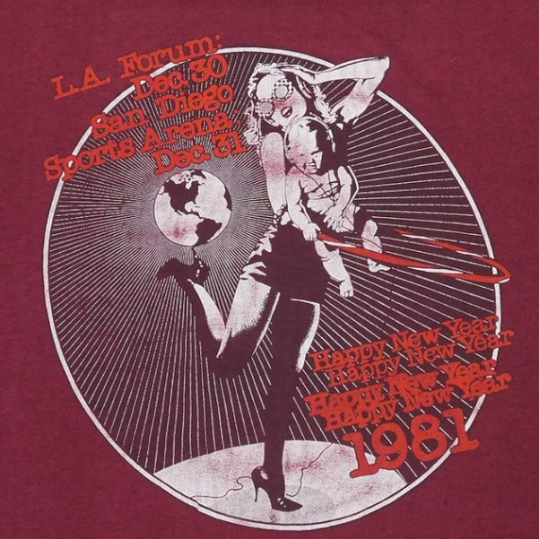 1981 Cheap Trick Happy New Year Concert Shirt