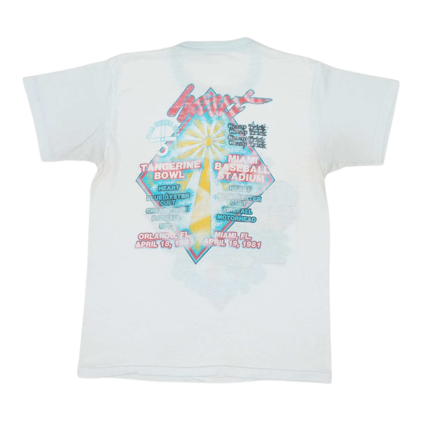 1981 Floridas Rock & Roll Weekend Concert Shirt
