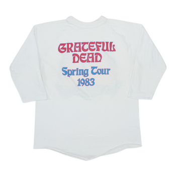 1983 Grateful Dead Spring Tour Jersey Shirt
