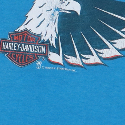 1988 Harley Davidson Motor Cycles Springfield Shirt