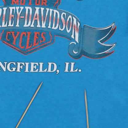 1988 Harley Davidson Motor Cycles Springfield Shirt