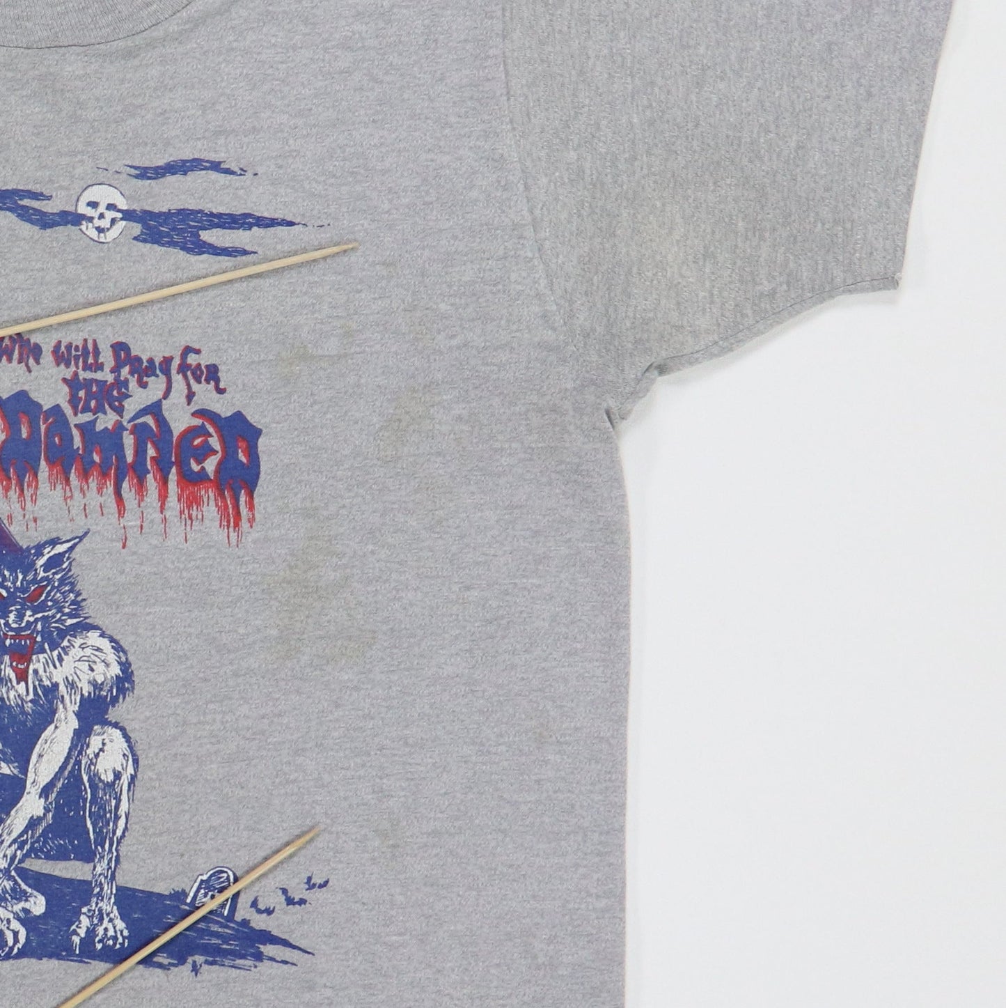 1980S The Damned Who Will Pray For The Damned Shirt