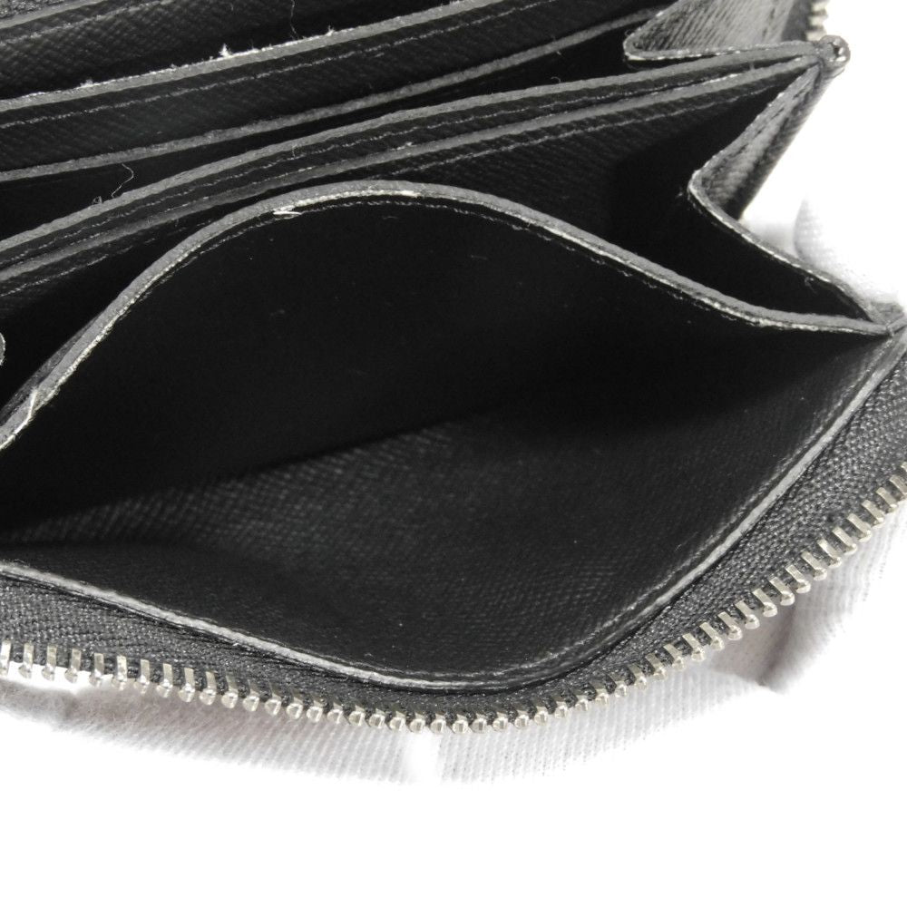 Louis Vuitton Coin Case M81662 Monogram Eclipse Canvas X Grain Leather Noir Monogram Eclipse Zippy