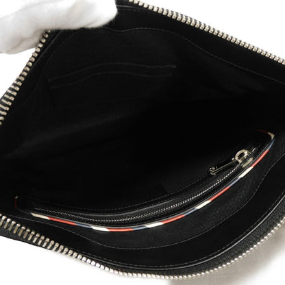 Gucci Shoulder Bag 474137 9F23N 8850 Gg Supreme Canvas (Polyurethane Processing) X Calfskin Leather