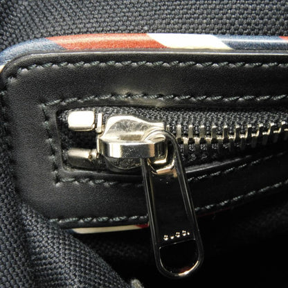 Gucci Shoulder Bag 474137 9F23N 8850 Gg Supreme Canvas (Polyurethane Processing) X Calfskin Leather