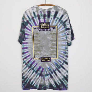 1997 Rolling Stones Bridges To Babylon Tie Dye
