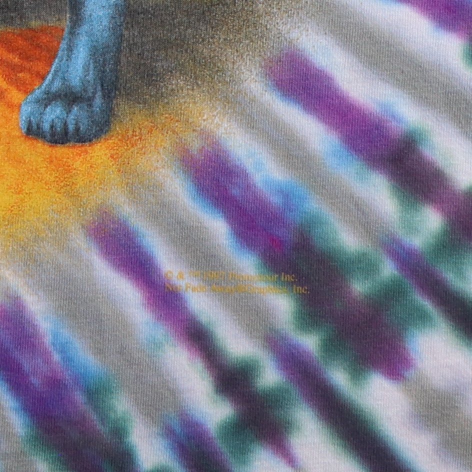 1997 Rolling Stones Bridges To Babylon Tie Dye