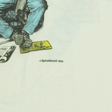 1986 Mike And The Mechanics Miracle Tour Shirt