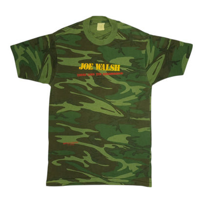 1981 Joe Walsh There Goes The Neighborhood Camo Shirt
