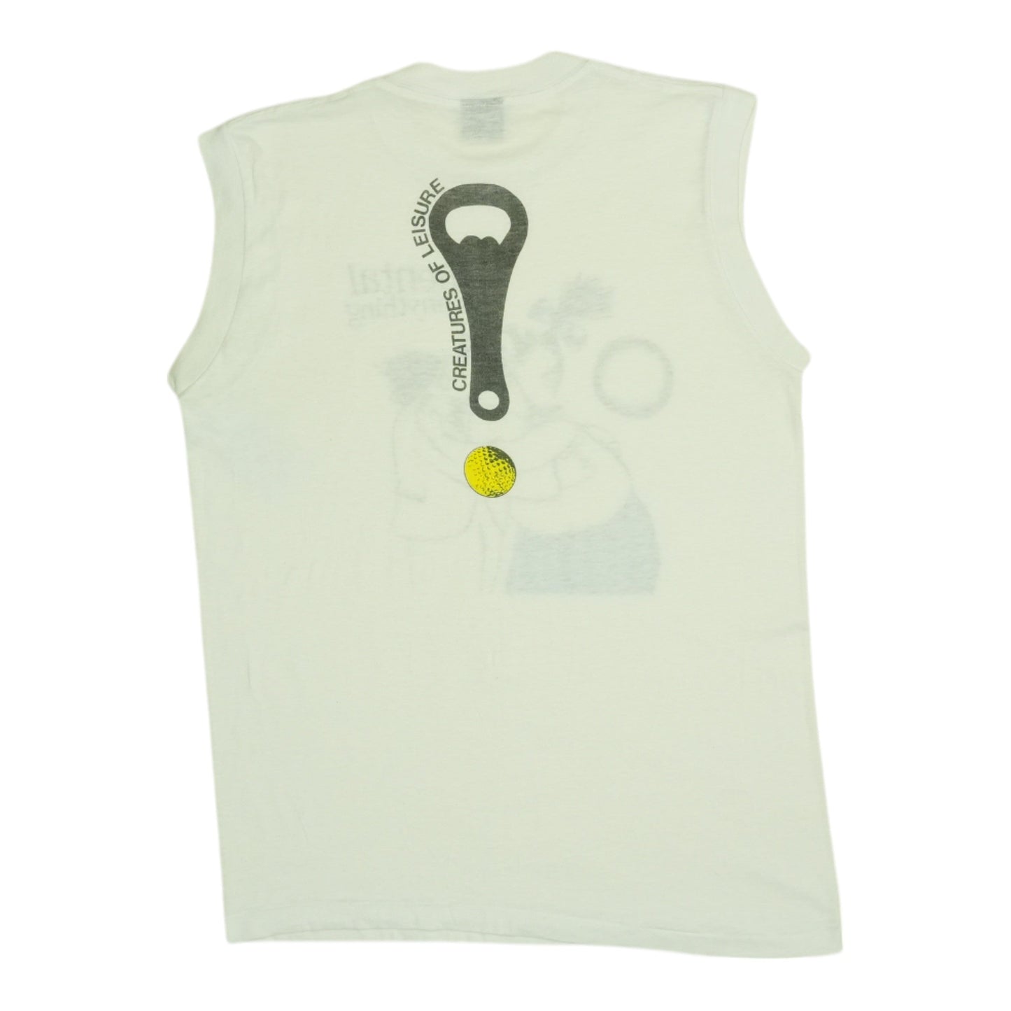 1983 Mental As Anything Creatures Of Leisure Sleeveless Shirt