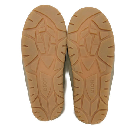 Dior Slip-On 3Sa089Zhn_H161 Nylon Beige Oblique Quilting Snow Slippers 43